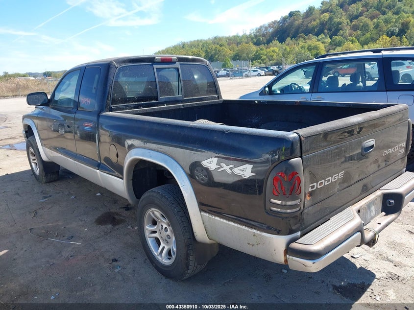 1D7HG42K34S706934 2004 DODGE DAKOTA photo no. 3