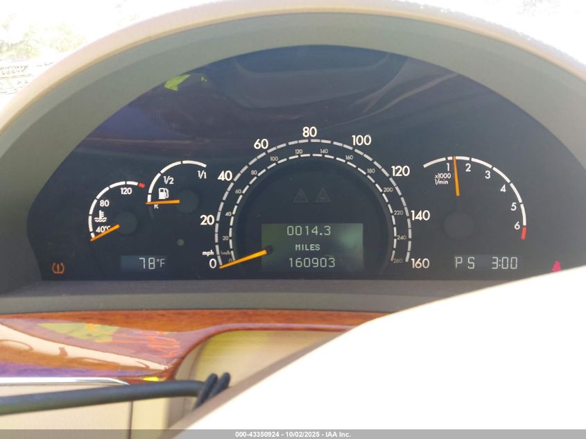 2006 Mercedes-Benz S 350 VIN: WDBNF67J16A473848 Lot: 43350924