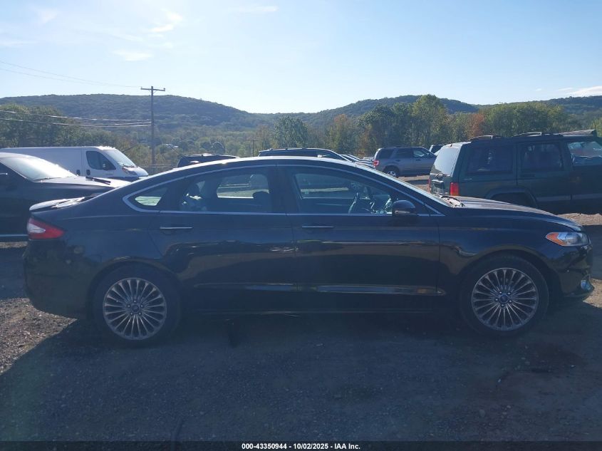 2013 Ford Fusion Titanium VIN: 3FA6P0K98DR327811 Lot: 43350944