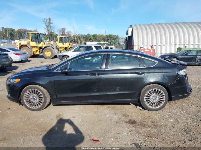 2013 Ford Fusion Titanium VIN: 3FA6P0K98DR327811 Lot: 43350944