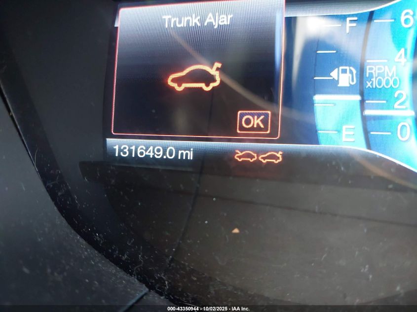 2013 Ford Fusion Titanium VIN: 3FA6P0K98DR327811 Lot: 43350944