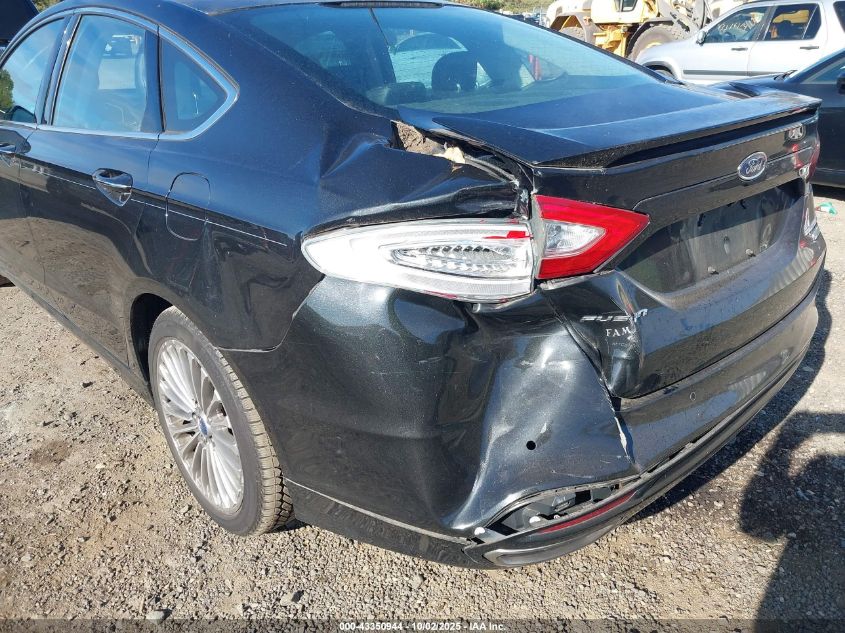 2013 Ford Fusion Titanium VIN: 3FA6P0K98DR327811 Lot: 43350944