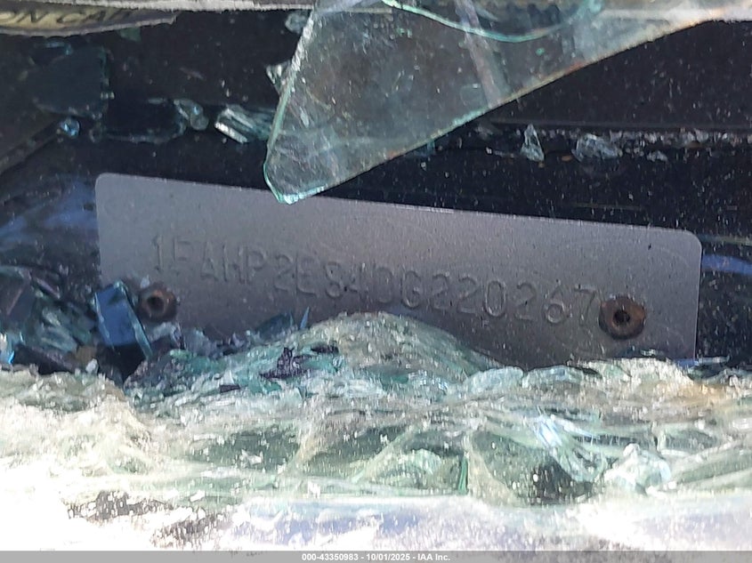 2013 FORD TAURUS SEL 1FAHP2E84DG220267