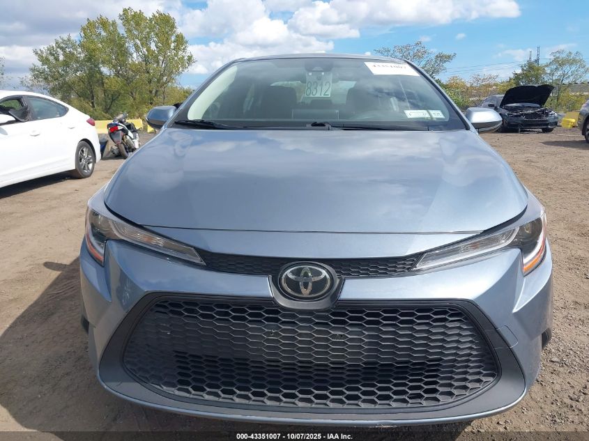 2021 Toyota Corolla Le VIN: JTDEPMAE0MJ181751 Lot: 43351007