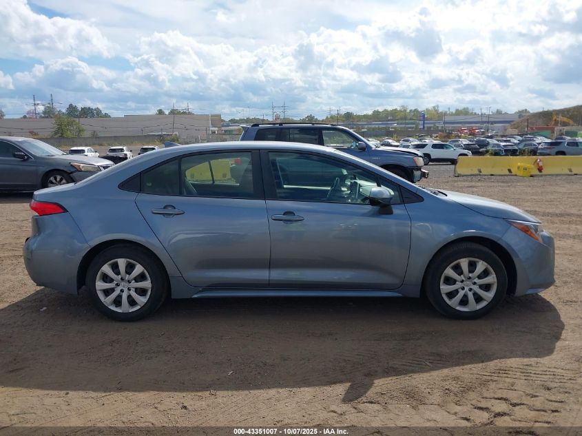 2021 Toyota Corolla Le VIN: JTDEPMAE0MJ181751 Lot: 43351007