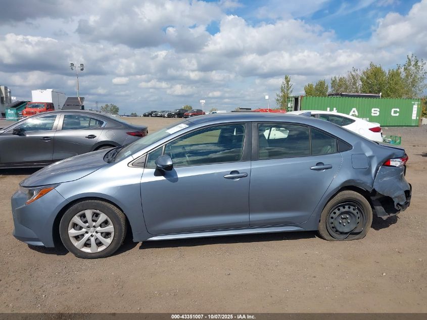 2021 Toyota Corolla Le VIN: JTDEPMAE0MJ181751 Lot: 43351007