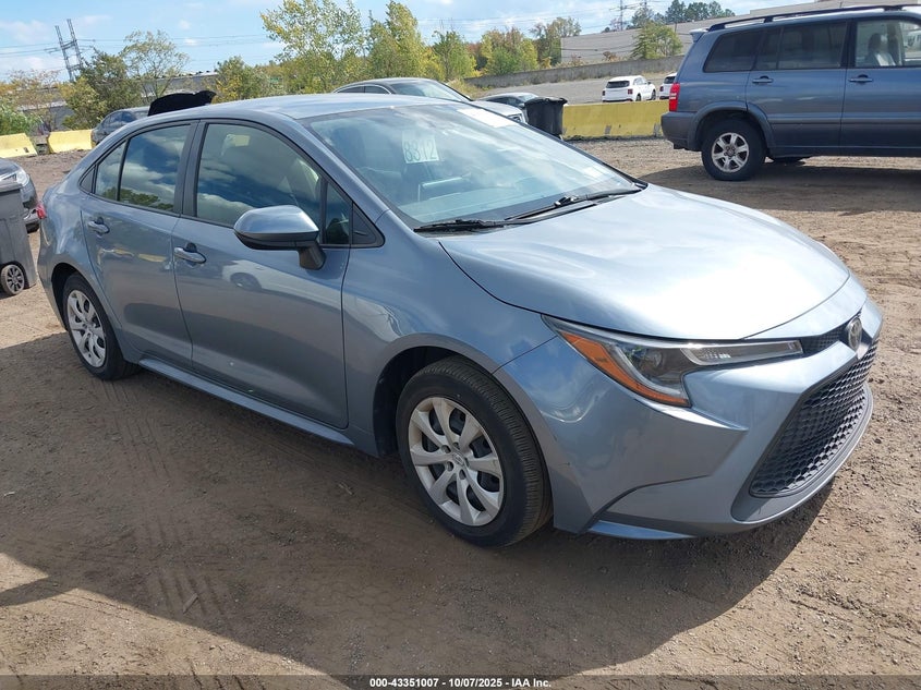 JTDEPMAE0MJ181751 2021 Toyota Corolla Le auction photo 1
