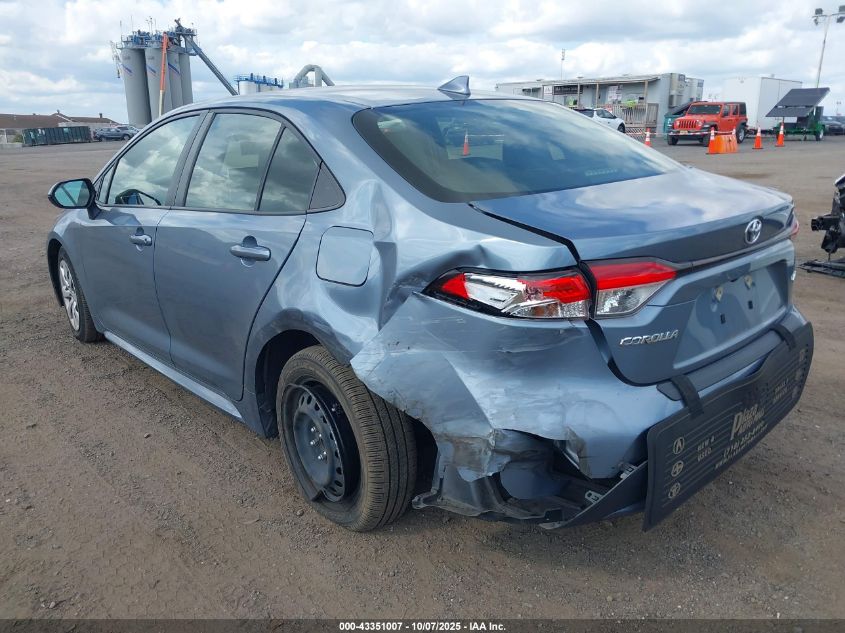 2021 Toyota Corolla Le VIN: JTDEPMAE0MJ181751 Lot: 43351007