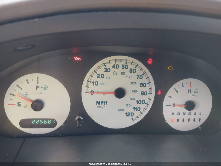 2003 Dodge Caravan Se VIN: 1D4GP25R43B256165 Lot: 43351020