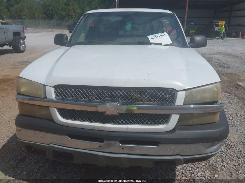 2003 Chevrolet Silverado 1500 Ls VIN: 1GCEK19T23E380632 Lot: 43351052