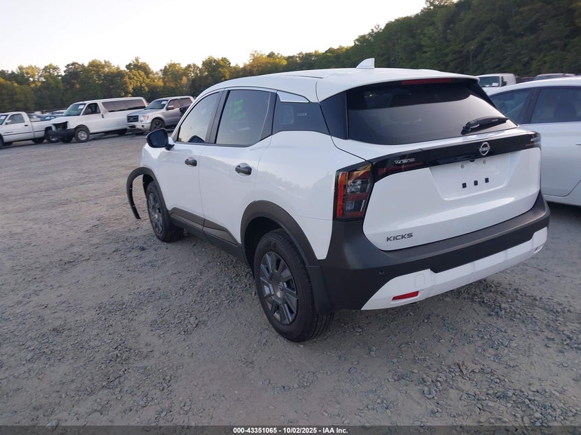 2025 NISSAN KICKS S FWD - 3N8AP6BAXSL392102