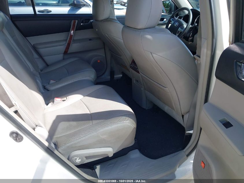 2013 Toyota Highlander Limited V6 VIN: 5TDYK3EH5DS123941 Lot: 43351069