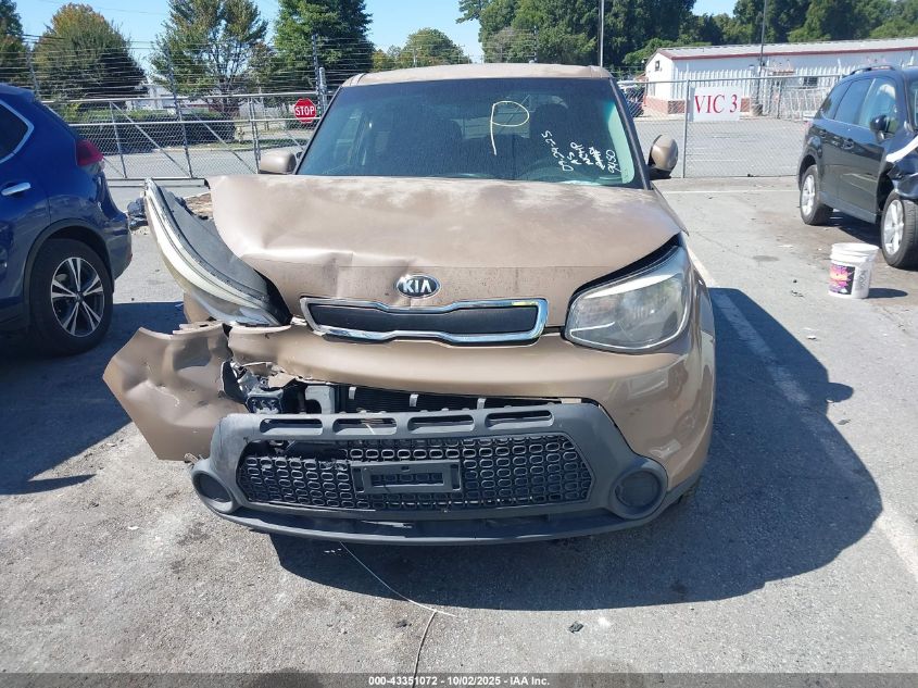 2015 Kia Soul VIN: KNDJN2A25F7169450 Lot: 43351072