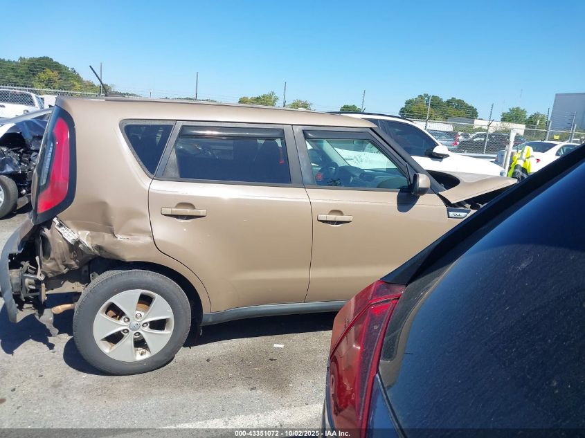 2015 Kia Soul VIN: KNDJN2A25F7169450 Lot: 43351072