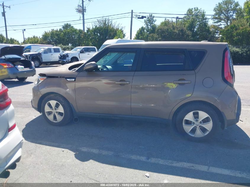 2015 Kia Soul VIN: KNDJN2A25F7169450 Lot: 43351072