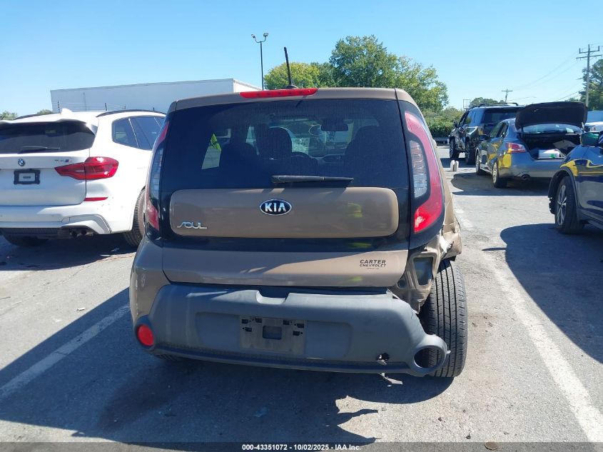 2015 Kia Soul VIN: KNDJN2A25F7169450 Lot: 43351072