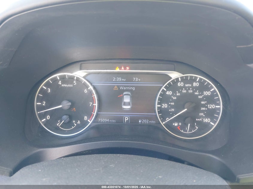 2023 Nissan Altima Sr Intelligent Awd VIN: 1N4BL4CW1PN327355 Lot: 43351074