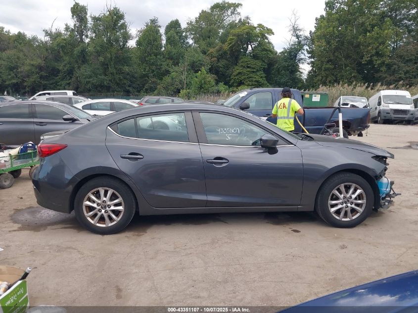 2014 Mazda Mazda3 I Touring VIN: JM1BM1V73E1156155 Lot: 43351107