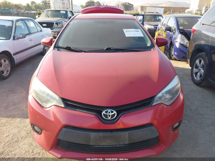 2014 Toyota Corolla Le Plus VIN: 2T1BURHE1EC204417 Lot: 43351106