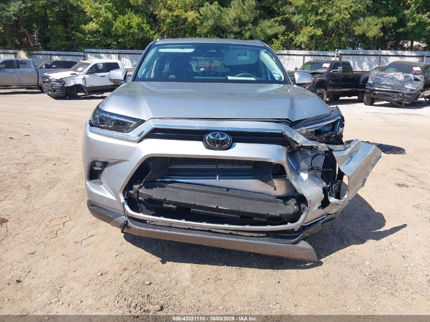 2024 Toyota Grand Highlander Hybrid Limited VIN: 5TDACAB54RS022278 Lot: 43351110