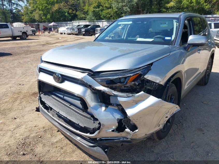 2024 Toyota Grand Highlander Hybrid Limited VIN: 5TDACAB54RS022278 Lot: 43351110