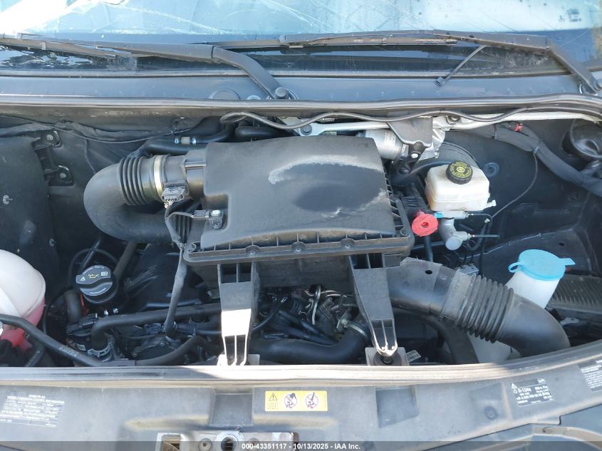 2018 Mercedes-Benz Sprinter 2500 Standard Roof V6 VIN: 8BRPE7CD6JE160619 Lot: 43351117