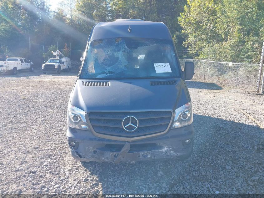 2018 Mercedes-Benz Sprinter 2500 Standard Roof V6 VIN: 8BRPE7CD6JE160619 Lot: 43351117