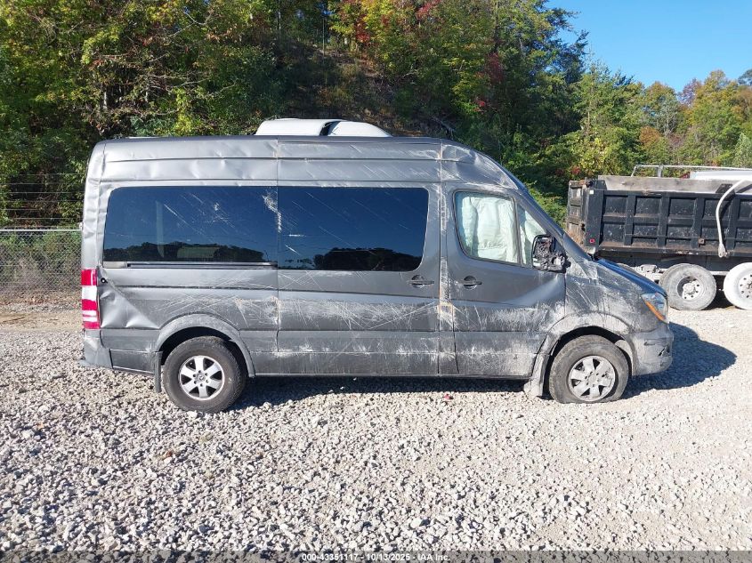 2018 Mercedes-Benz Sprinter 2500 Standard Roof V6 VIN: 8BRPE7CD6JE160619 Lot: 43351117