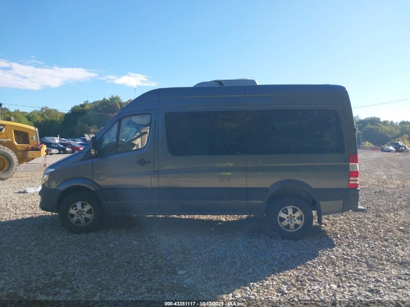 2018 Mercedes-Benz Sprinter 2500 Standard Roof V6 VIN: 8BRPE7CD6JE160619 Lot: 43351117