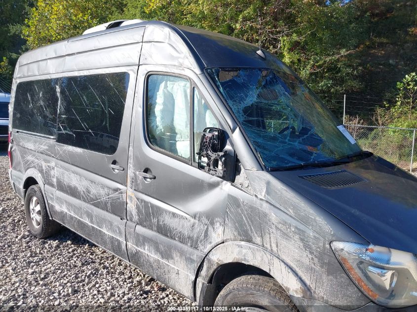 2018 Mercedes-Benz Sprinter 2500 Standard Roof V6 VIN: 8BRPE7CD6JE160619 Lot: 43351117