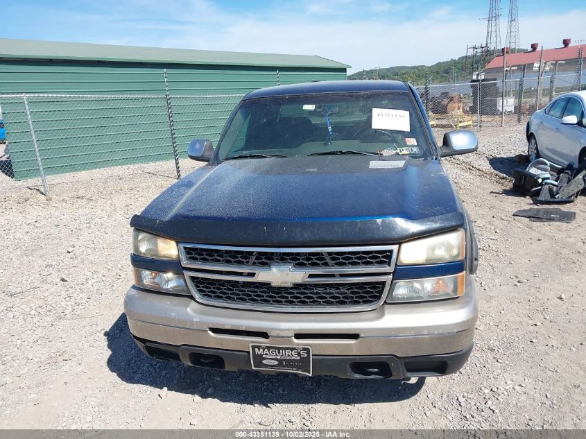 2006 Chevrolet Silverado 1500 Lt1 VIN: 1GCEC19ZX6E267291 Lot: 43351139