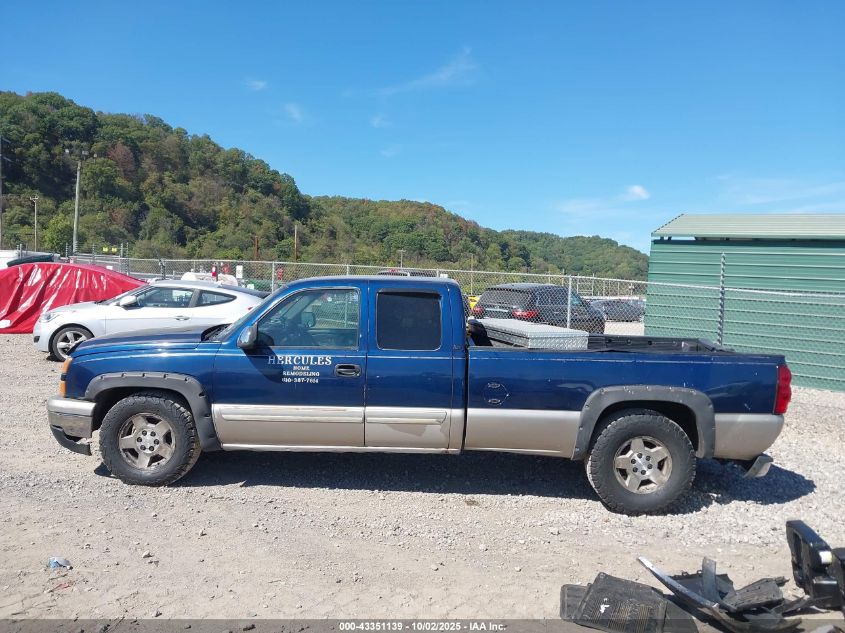 2006 Chevrolet Silverado 1500 Lt1 VIN: 1GCEC19ZX6E267291 Lot: 43351139