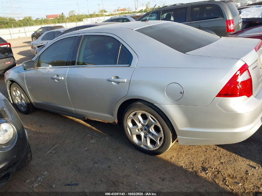 2011 Ford Fusion Se VIN: 3FAHP0HA4BR138399 Lot: 43351143