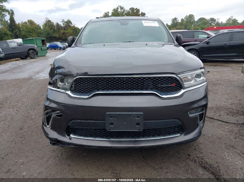 2021 Dodge Durango Sxt Awd VIN: 1C4RDJAG2MC579333 Lot: 43351157