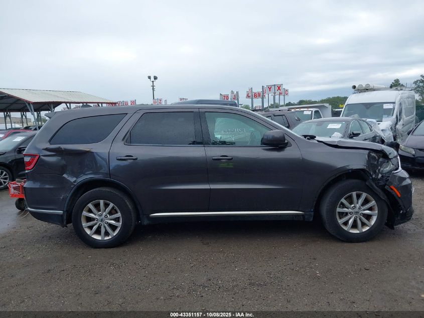 2021 Dodge Durango Sxt Awd VIN: 1C4RDJAG2MC579333 Lot: 43351157