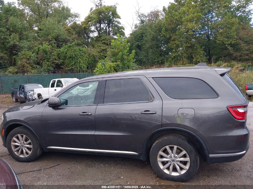 2021 Dodge Durango Sxt Awd VIN: 1C4RDJAG2MC579333 Lot: 43351157