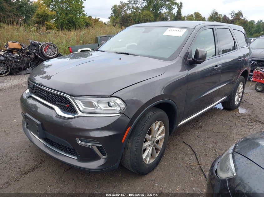 1C4RDJAG2MC579333 2021 DODGE DURANGO photo no. 2