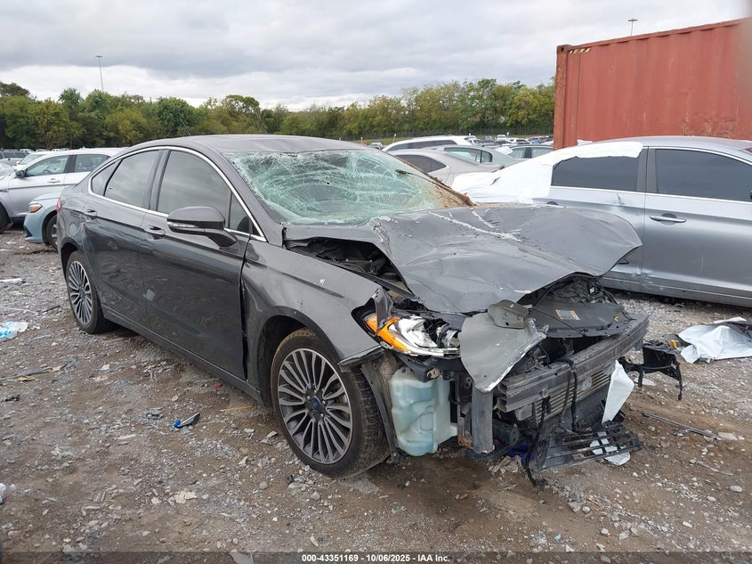 2017 Ford Fusion Se VIN: 3FA6P0H9XHR417197 Lot: 43351169