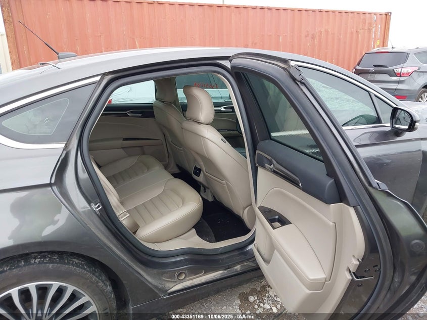 2017 Ford Fusion Se VIN: 3FA6P0H9XHR417197 Lot: 43351169