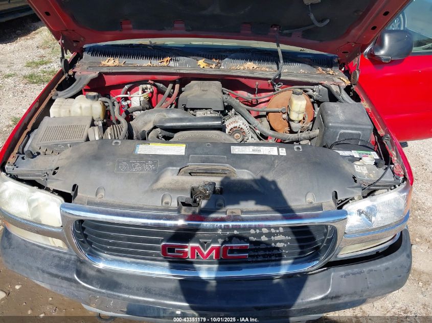 1999 GMC Sierra 1500 Sl VIN: 1GTEC14V6XE506390 Lot: 43351179