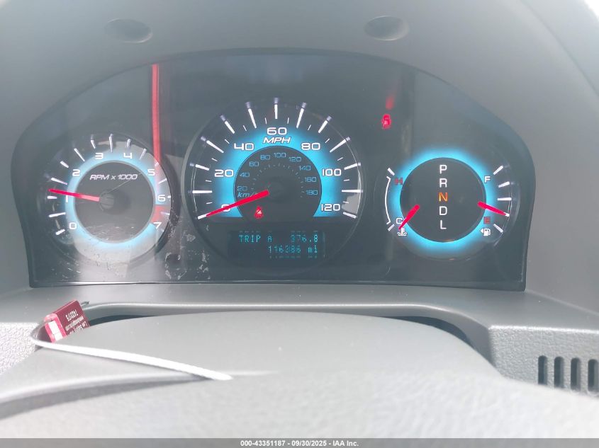 2011 Ford Fusion Sel VIN: 3FAHP0JA0BR338187 Lot: 43351187