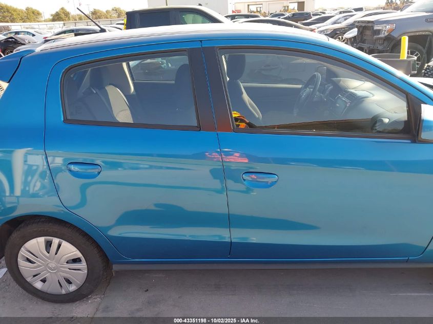 2024 Mitsubishi Mirage Es/Le VIN: ML32AUHJ3RH027138 Lot: 43351198