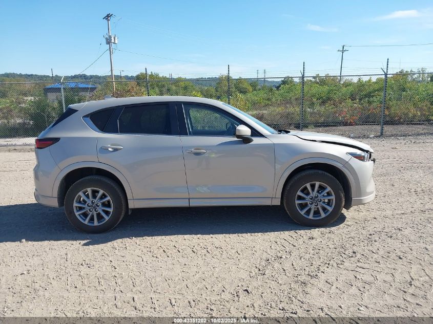 2025 Mazda Cx-5 2.5 S Select VIN: JM3KFBBL0S0642142 Lot: 43351202