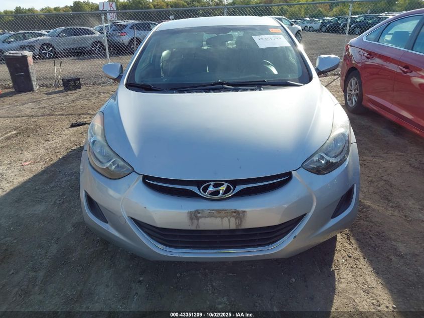 2012 Hyundai Elantra Gls VIN: 5NPDH4AE2CH068285 Lot: 43351209