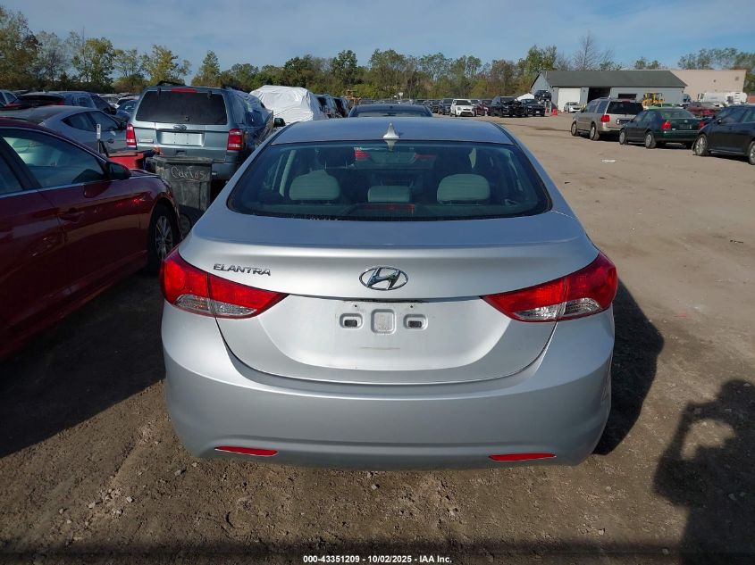 2012 Hyundai Elantra Gls VIN: 5NPDH4AE2CH068285 Lot: 43351209