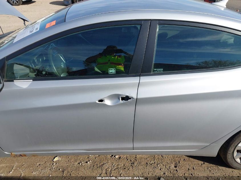 2012 Hyundai Elantra Gls VIN: 5NPDH4AE2CH068285 Lot: 43351209