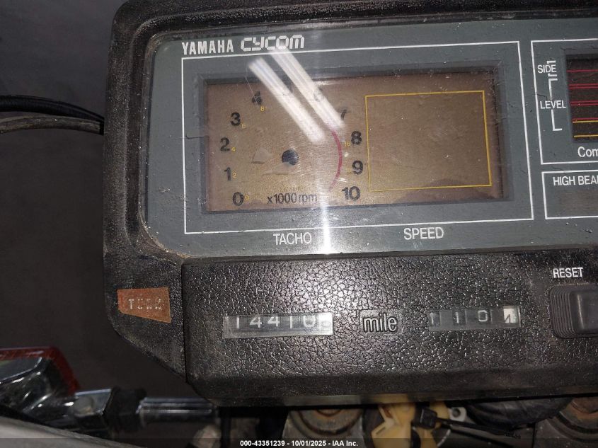 1982 Yamaha Xv920 VIN: JYA10L007CA015501 Lot: 43351239