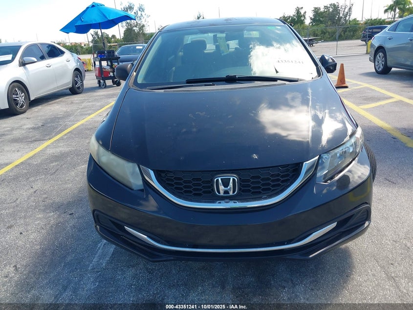 2013 HONDA CIVIC LX 2HGFB2F57DH533341