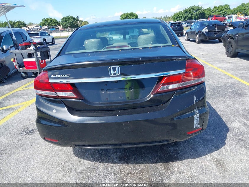 2013 HONDA CIVIC LX 2HGFB2F57DH533341