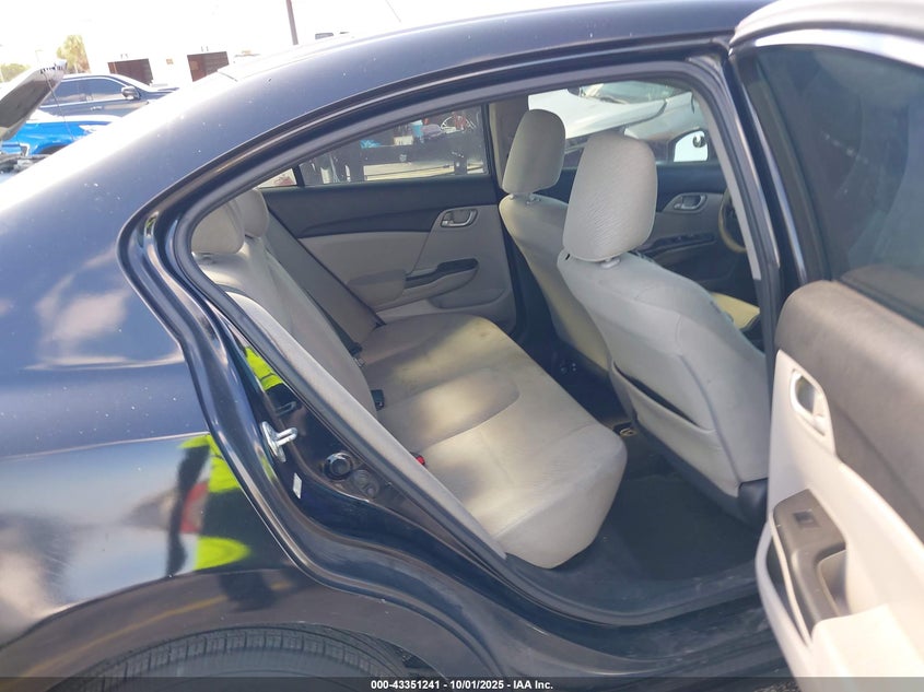 2013 HONDA CIVIC LX 2HGFB2F57DH533341